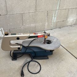 Ryobi 16" Corded Scroll Saw 60hz Variable Speed 
