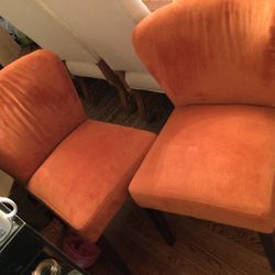 Two Velvet Chairs
