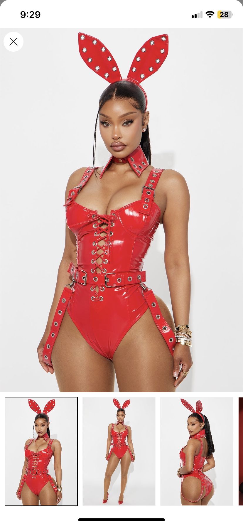 Brand new, playboy, bunny costume comes with everything you see in the picture