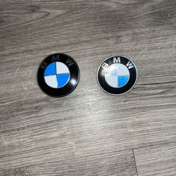 bmw hood and trunk emblem