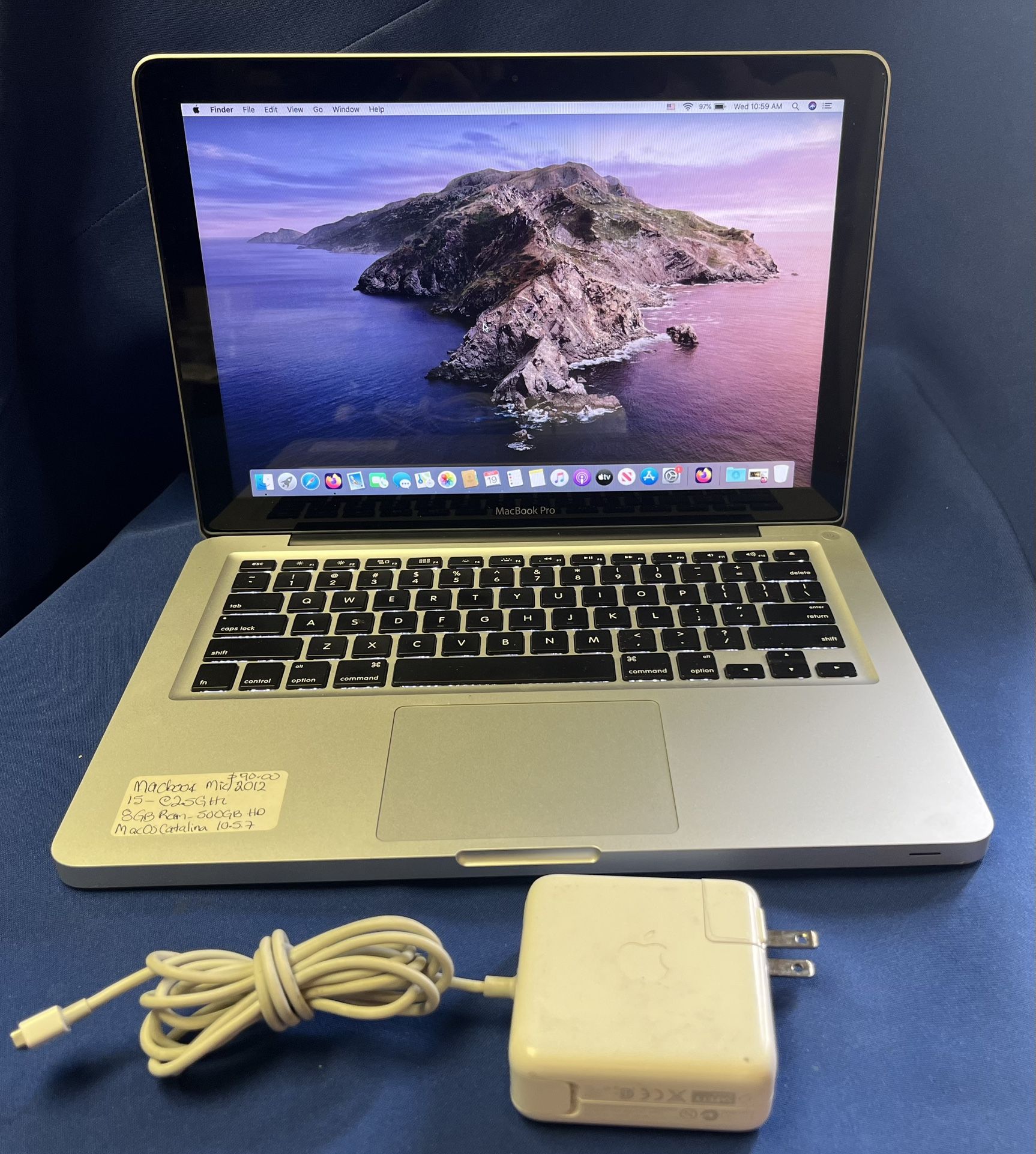 2012 MacBook Pro 💻 13” Core i5 - 8Gb Ram - 500gb - Mac OS Catalina 