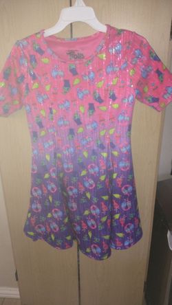 TROLLS GIRLS DRESS