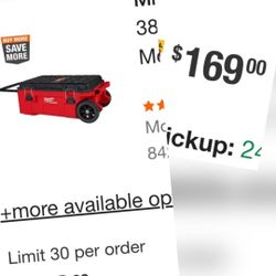 2 / Milwaukee  Rollers $135 ..  & Chest Box $175 