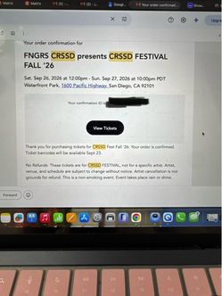 CSSR ticket ga