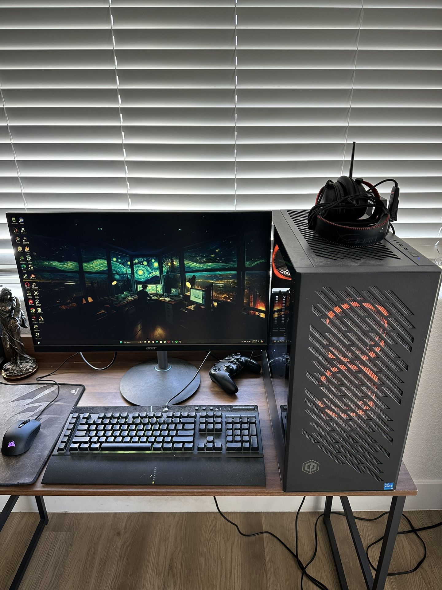 Gaming PC with Monitor - Nvidia RTX 4060 