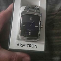 Armitron Men's Silver Watch