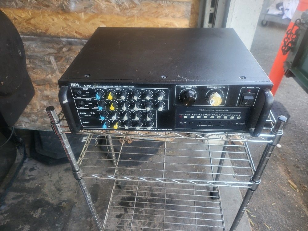 APi Stereo Amp Mixer (Karaoake )