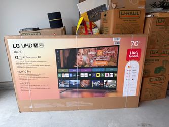Brand New LG  SMART TV -70 inch (UA 75 series)- Factory Sealed