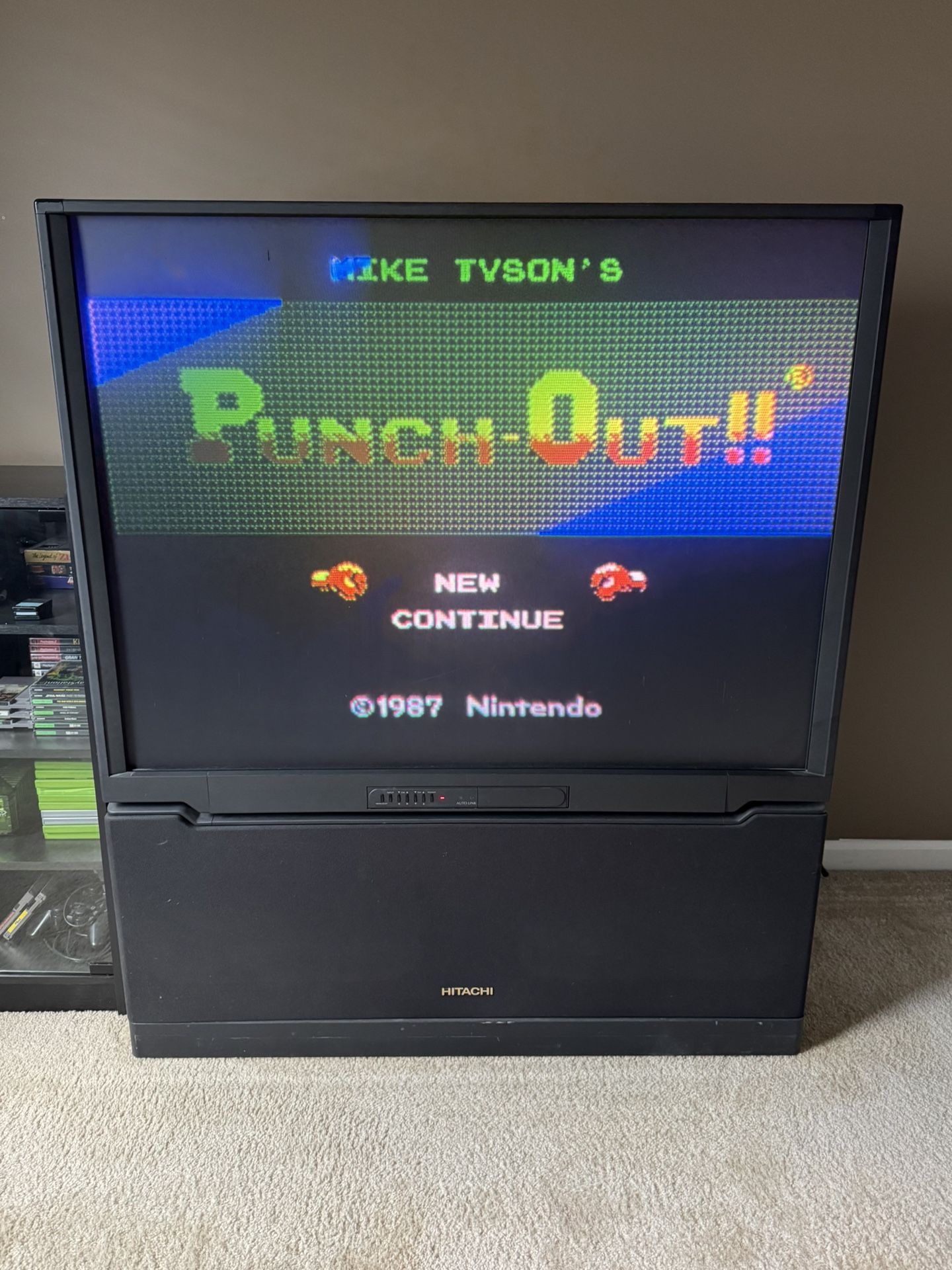 Hitachi 50” Rear Projection CRT TV