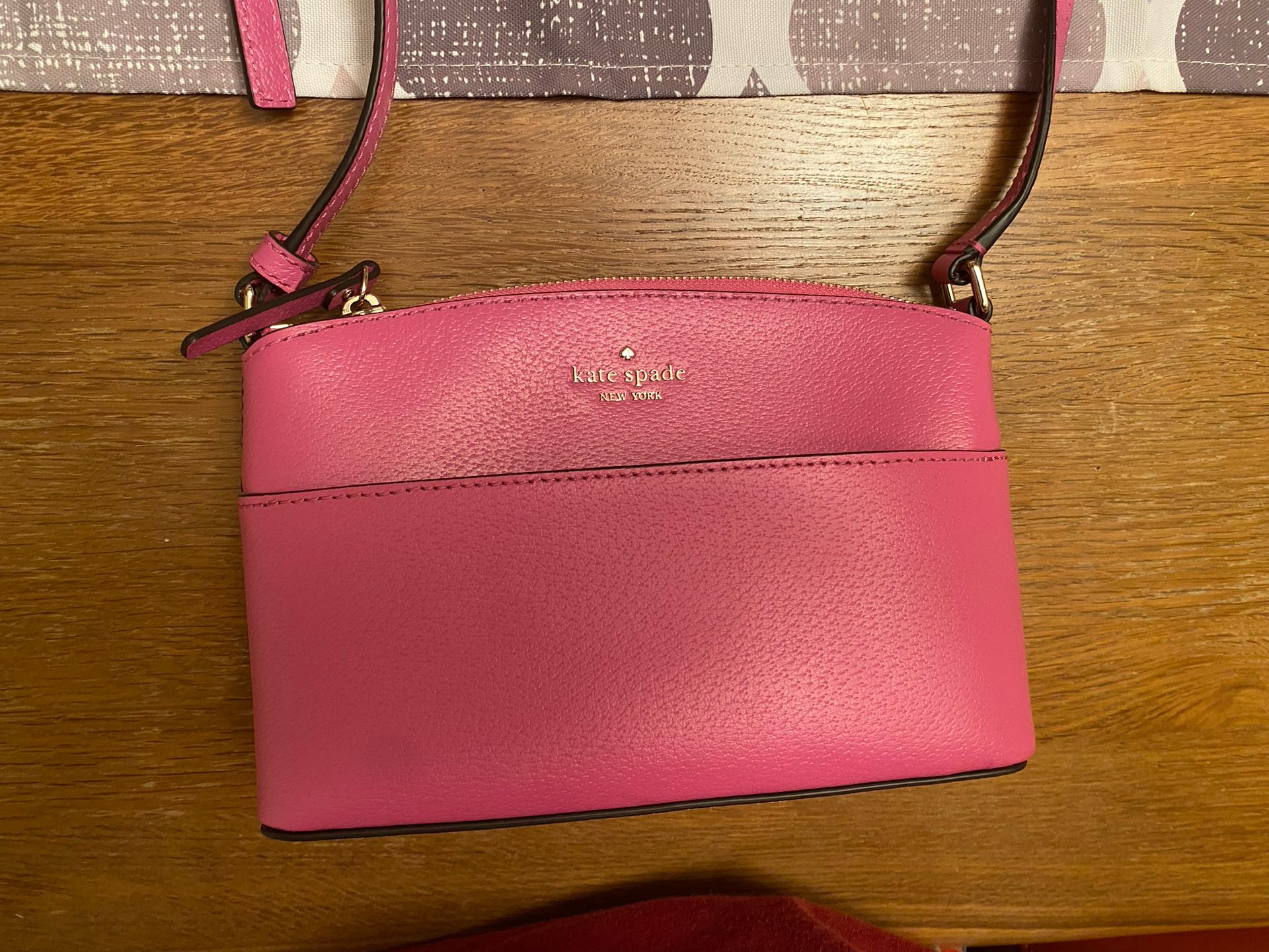 Bright Pink Kate Spade crossbody bag