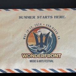 Wonderfront Festival Ticket Saturday 5/11 1 Ticket 