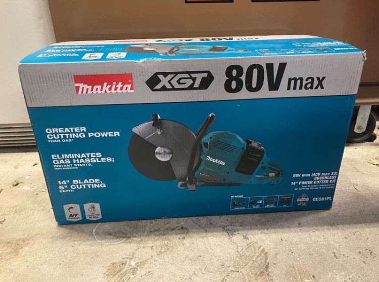 Makita 80V Cutoff Saw Kit (NEW)