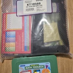 Lakeshore Learning 4th/5th Grade Language Kit + Math Toolbox LOT