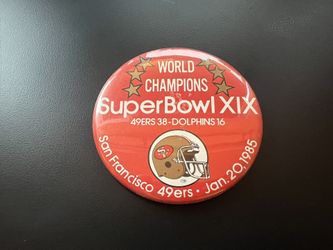 49er Super Bowl Pins/Buttons Bundle