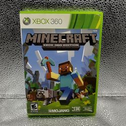 Minecraft Xbox 360 Edition Microsoft Xbox 360, TESTED & WORKING!