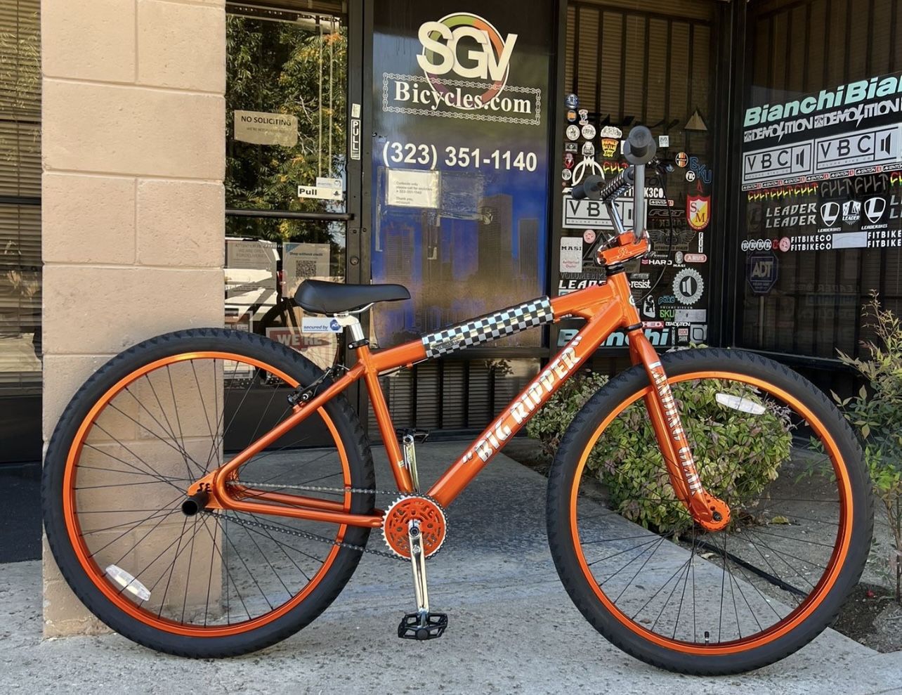 SE Bikes Big Ripper Big Wheel BMX Bike Copper