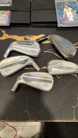 Lot Of 5 New Golf Iron Heads Only 
