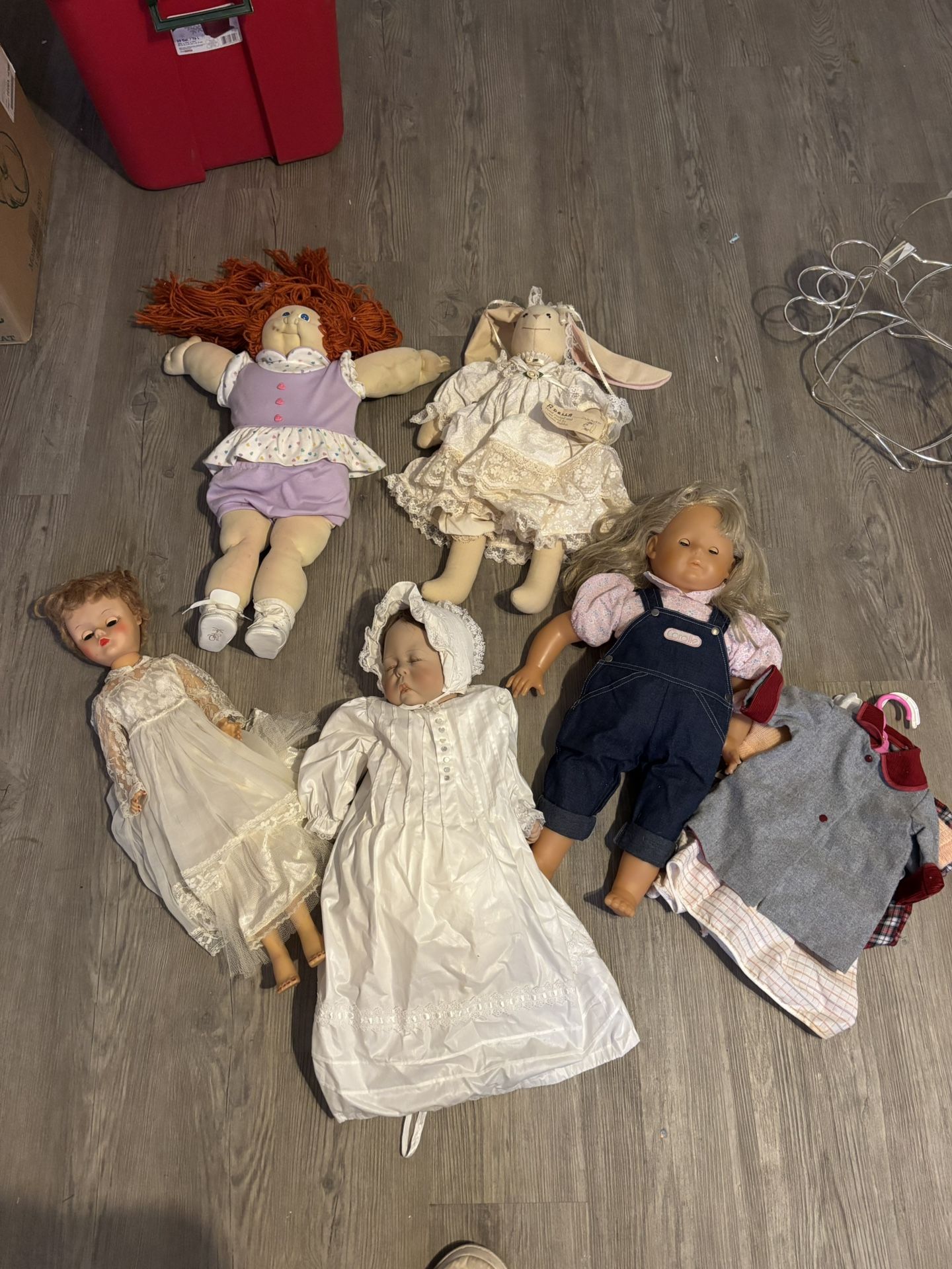 Vintage Dolls- Cabbage patch, Corelle, Porcelain