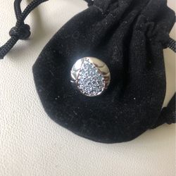 New Swarovski Crystal Tac Pin Brooch
