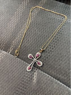 Gold Cross Necklace