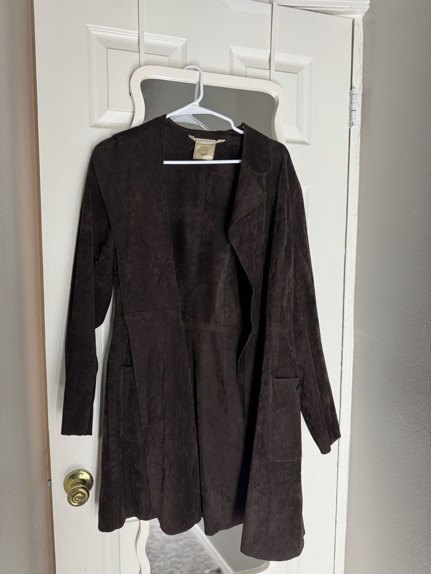 Vintage Suede Brown Jacket