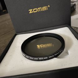 ZoMei ABS Slim MCND Filter ND2-ND400 Fader 58mm