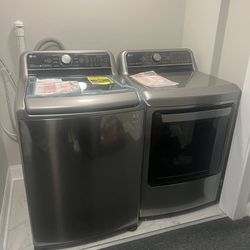 LG Top-Load Washer & Dryer