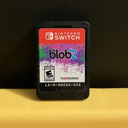 De Blob 2 for Nintendo Switch video game console system or lite oled deblob two