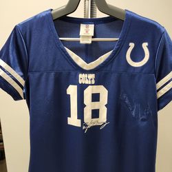 Peyton Manning #18 signature Wmns jersey