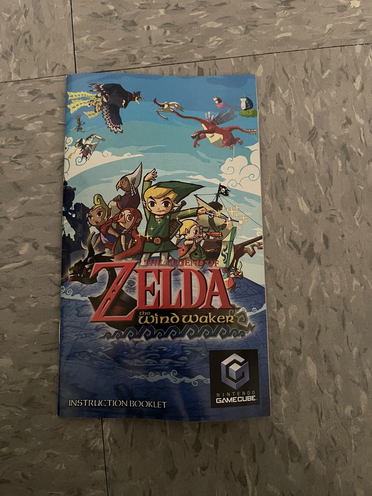 Zelda Wind Waker Gamecube Manual