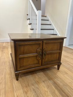Wood MCM End Tables