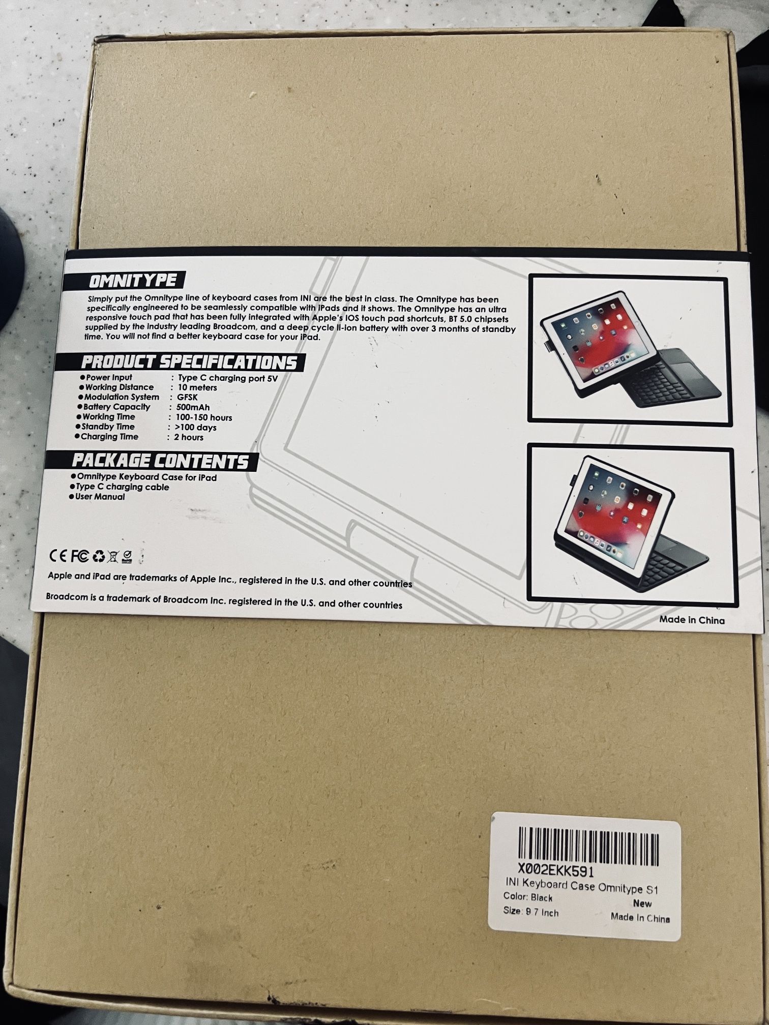 rotatable smart keyboard case