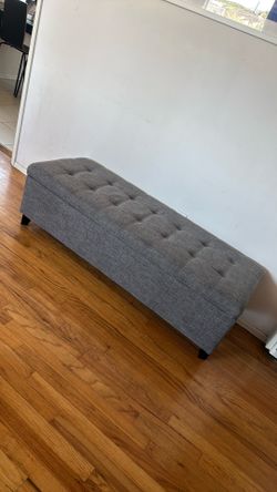 Gray Bench Chest