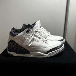 Jordan 3 “Dark iris” Size 8 Men 