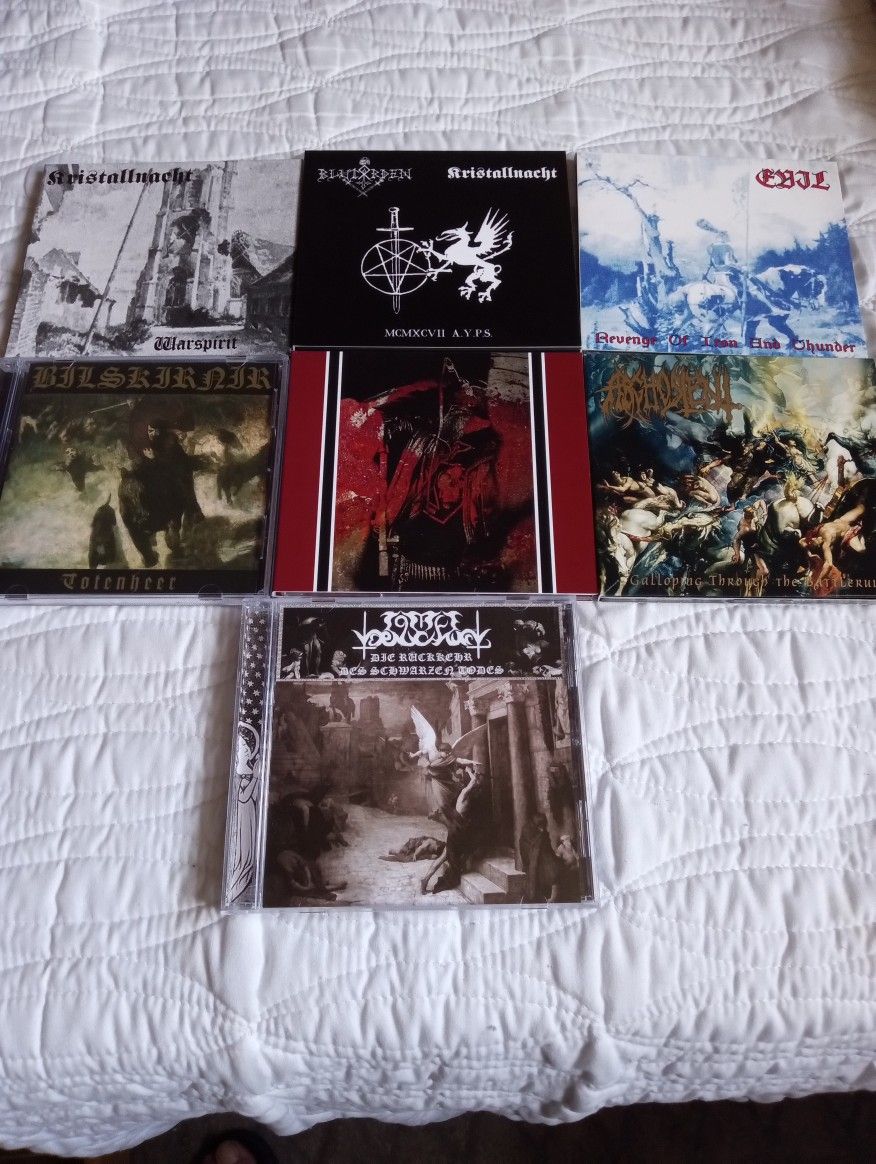 Blackmetal CD Lot!(Arghoslent Bilskirnir Intolitarian Evil