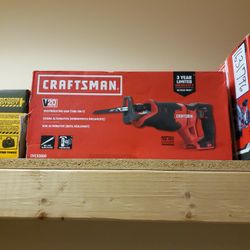 NEW Craftsman V20 Cordless CMCS300B Reciprocating Saw Tool Only