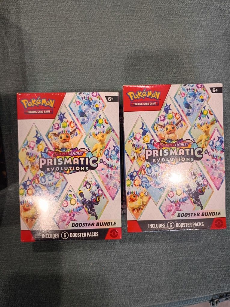 Primastic Booster Pokemon Prismatic EVOLUTIONS Booster Bundles for Sale in Westminster ...