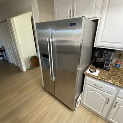 Kitchen Fridge Maytag Refrigerator Stainless Steel