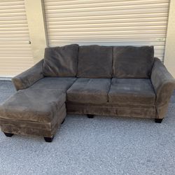 Modern Brown Sectional Sofa 