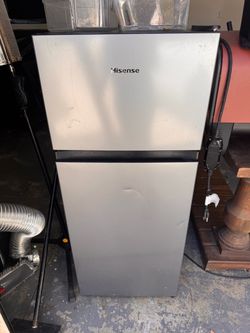 Hisense Mini Fridge with Top Freezer