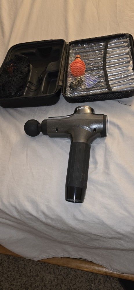 Strong Body Massager With All The Attachments.