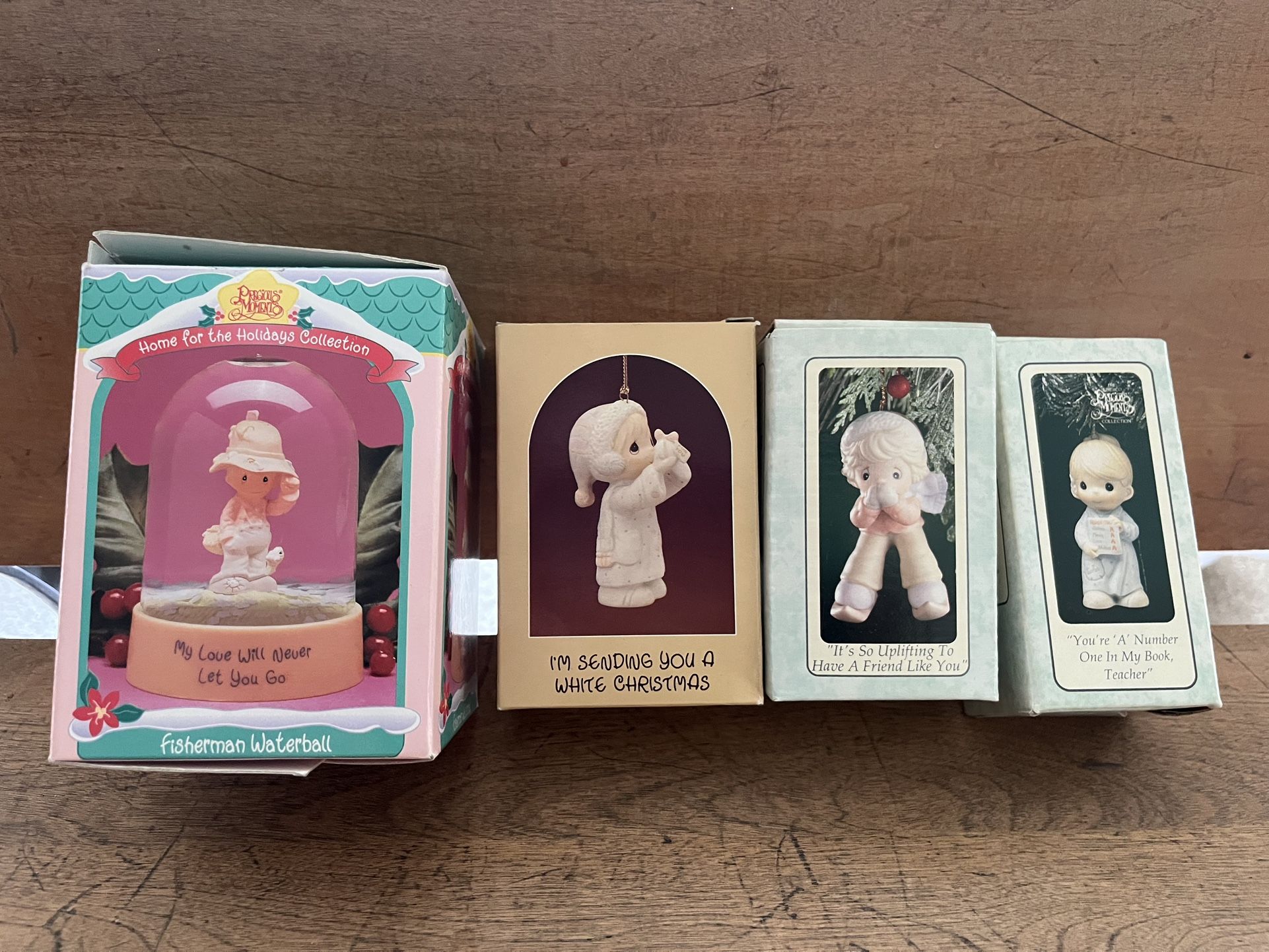 Precious Moments Snow Glove And Ornaments