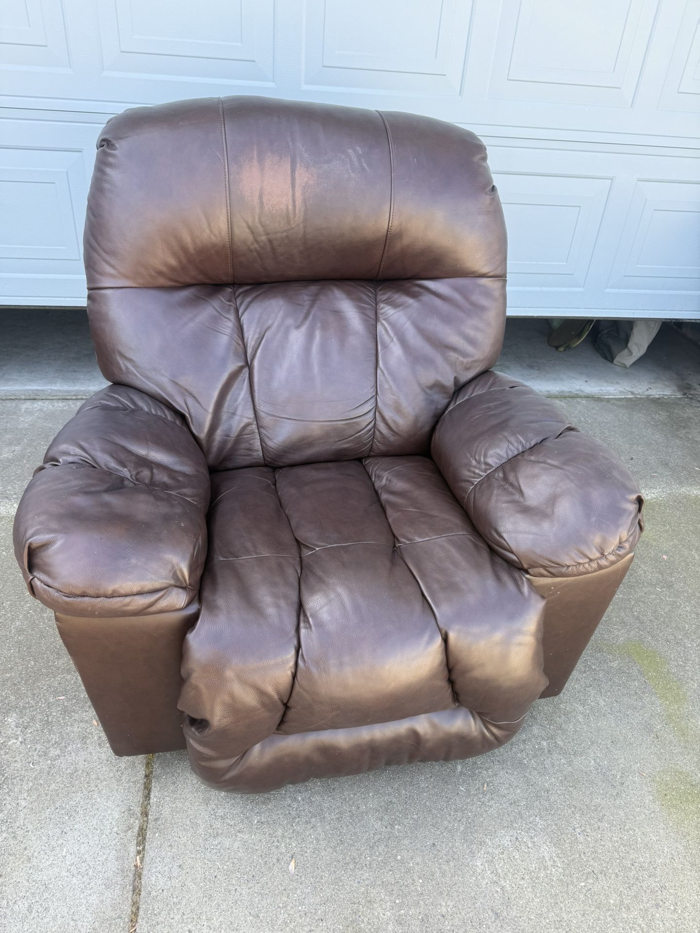 Leather Recliner/Rocker