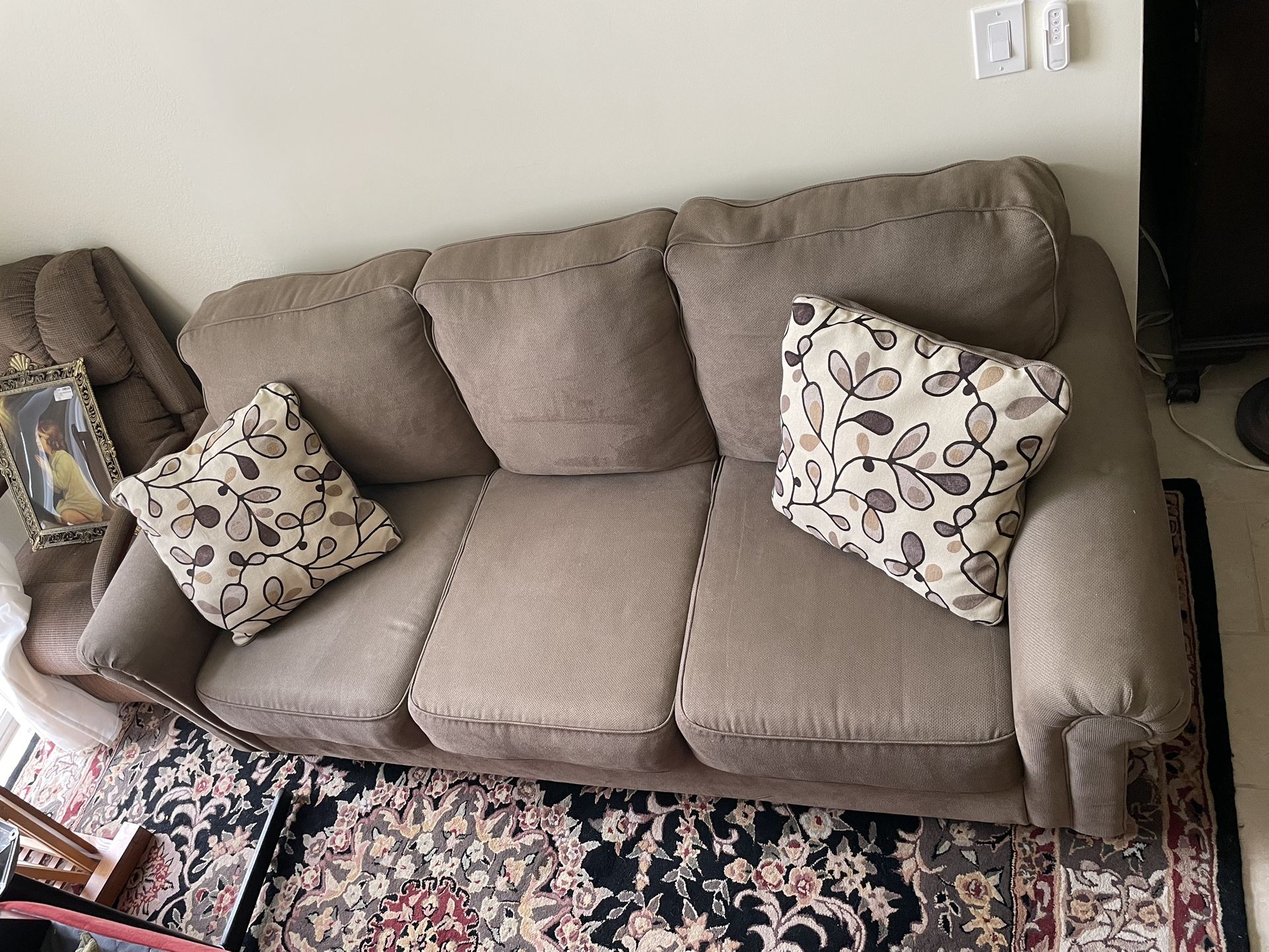 Mauve Sofa