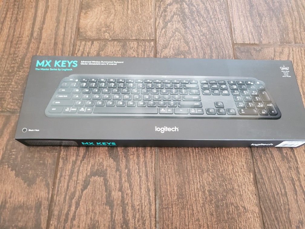 Logitech MX keys Keyboard Wireless Bluetooth New