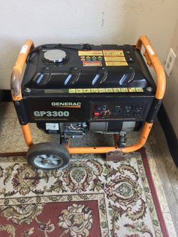 Generac GP3300 Portable Generator