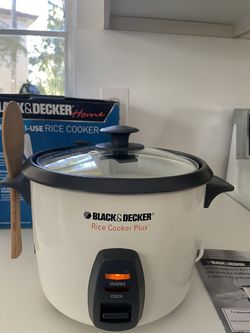 BLACK & DECKER 16-Cup Rice Cooker Food Steamer Model RC436