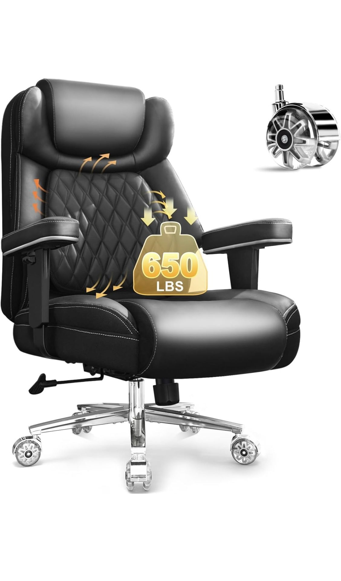 650lbs Big and Tall Office Chair