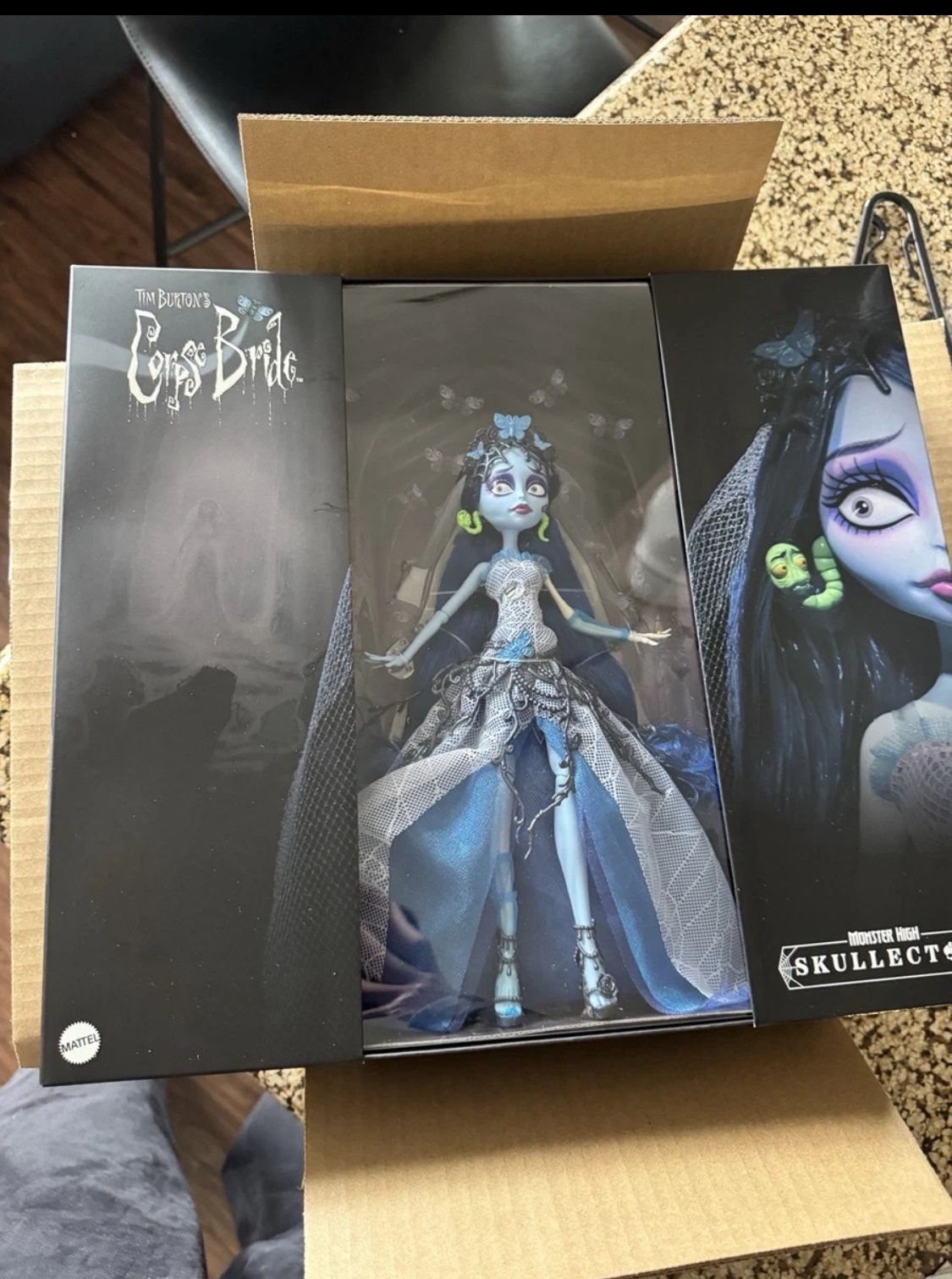 Monster High Skullector Emily Corpse Bride Collectible Doll