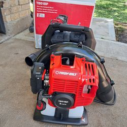 Troybil back pack blower new $270 price is there firm/ nueva precio firme $170